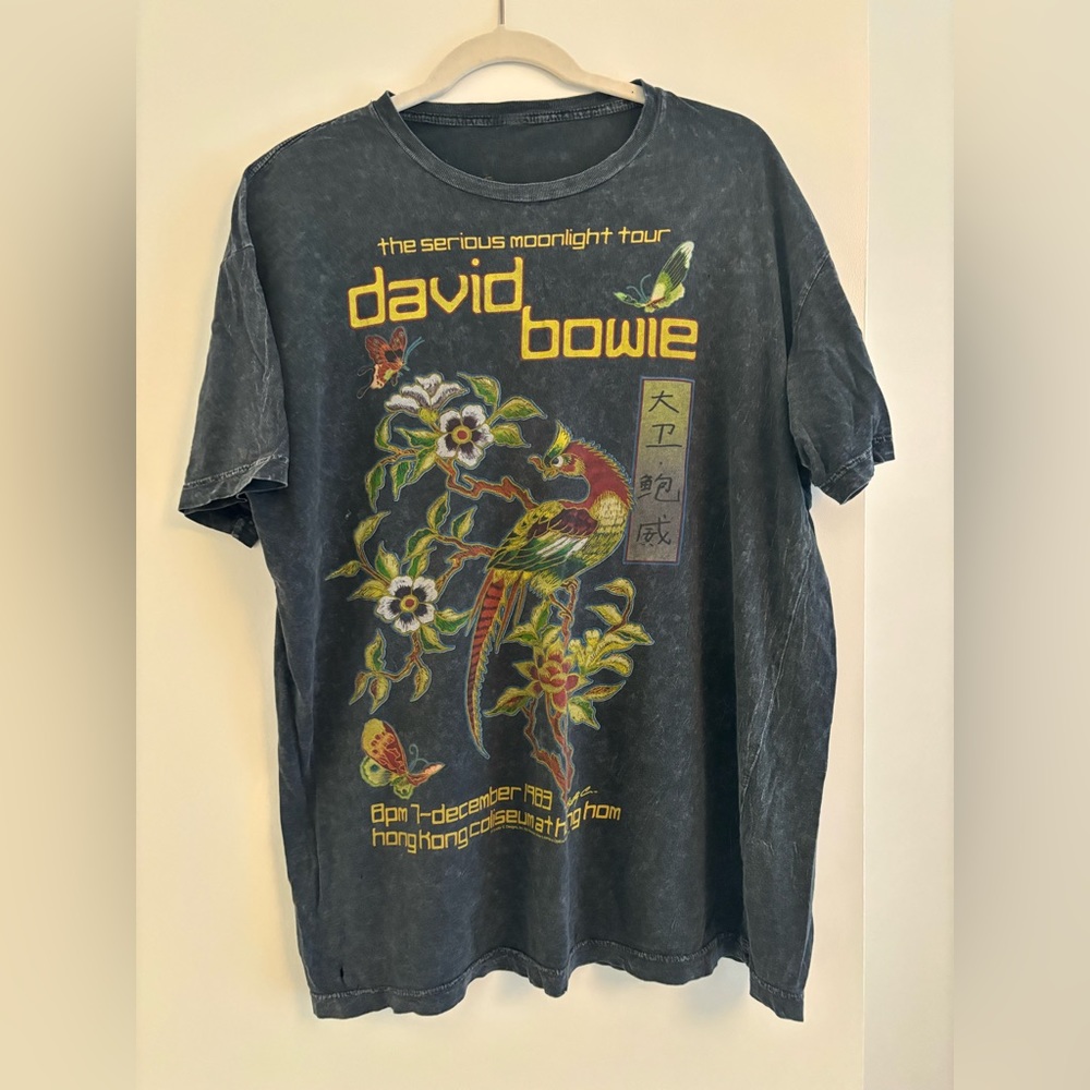 Vintage David Bowie band t shirt 🖤⚡️